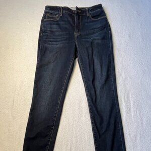 Social Standard by Sanctuary Women’s High-Rise Skinny Jeans Size 8 / 29 Drk Blue